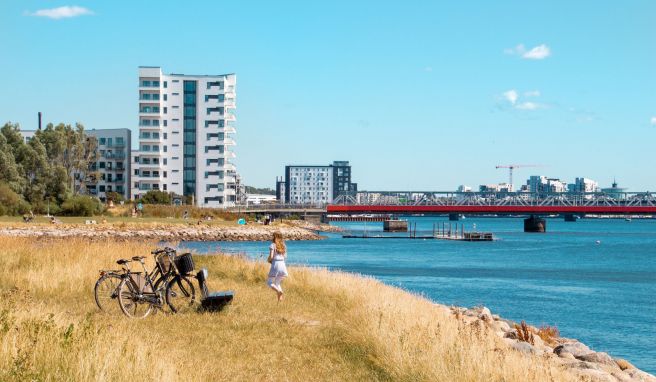 Aalborg schmiegt sich an den Limfjord.