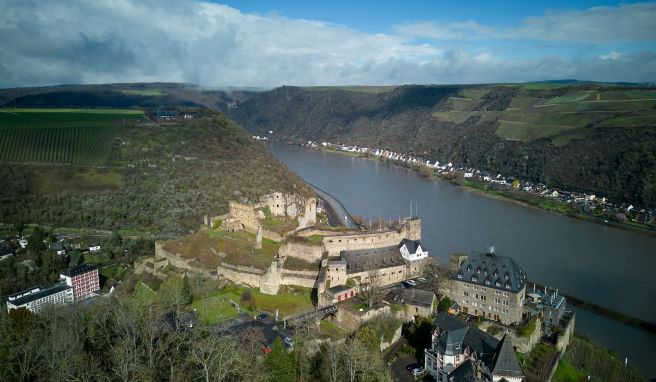 Riesige Burg Rheinfels wird umfassend saniert