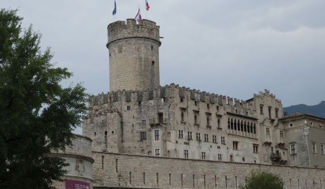 Das Castello del Buonconsiglio im Nordosten der Altstadt war 600 Jahre lang die Residenz der Fürstbischöfe. Heute ist das Schloss ein Museum.