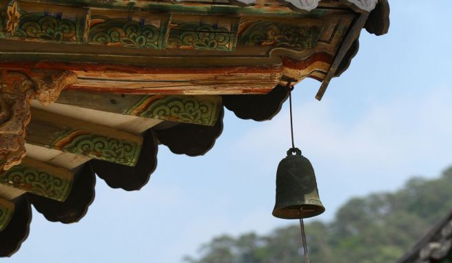 1500 Jahre Geschichte: Die Holz-Pagode im Beopjusa-Tempel ist noch original erhalten.