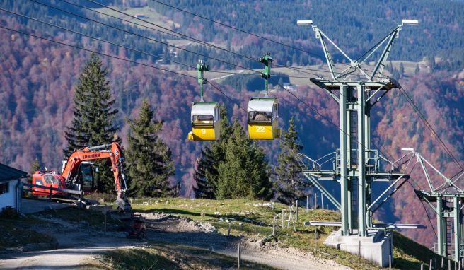 Die Kampenwandbahn im Chiemgau wird erneuert