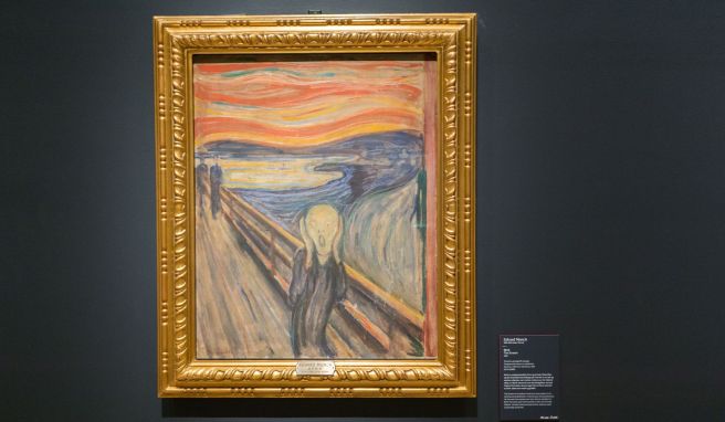 Im Nationalmuseum ist natürlich auch das berühmteste Bild des  norwegischen Malers Edvard Munch zu sehen.