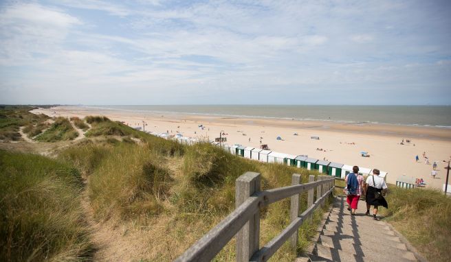 De Haan ist bekannt für seinen langen Nordseestrand.