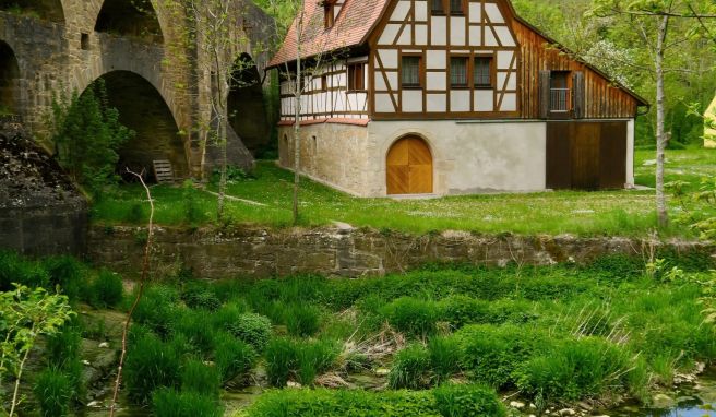 An Orten wie diesen zeigt sich beispielhaft, wie grün Rothenburg ist.