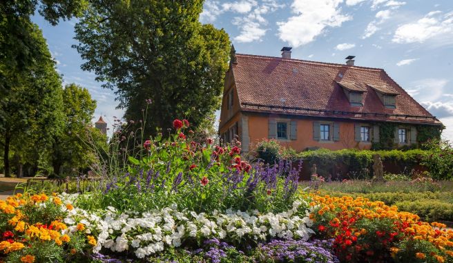 An manchen Stellen ist Rothenburg eine Bildergalerie der Natur.