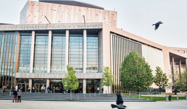 Der Palast der Künste («Müpa») wurde Anfang der 2000er Jahre erbaut.