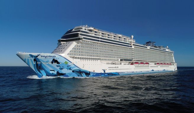 Die «Norwegian Bliss» wurde extra für den Einsatz in der Arktis gebaut.