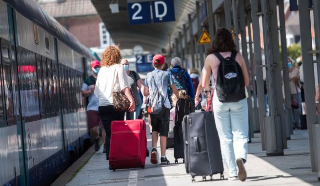 Pro Fahrgast ein größeres Gepäckstück, so schreibt es zumindest die Bahn vor.