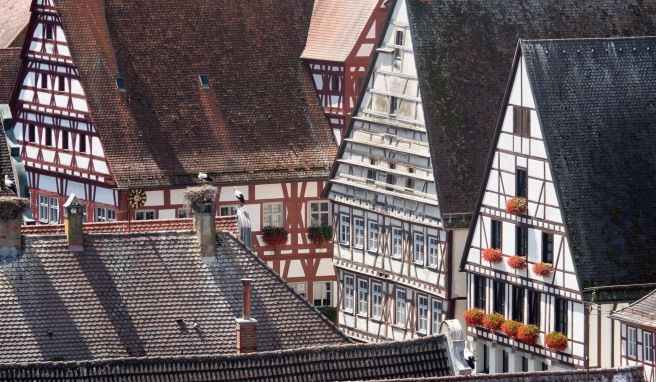 Die idyllische Residenzstadt Oettingen liegt am nördlichen Rand des Meoritenkraters.