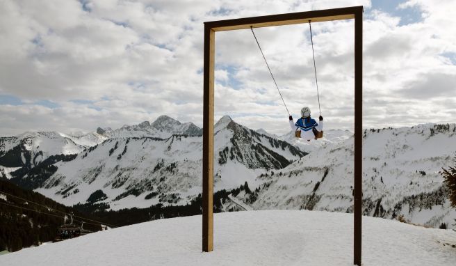 Damüls in Vorarlberg: Der Junge und der Hutschn-Coup