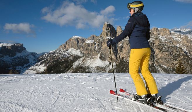 Auf der Gebirgsjäger-Skirunde in Südtirol