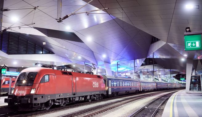 Viele ÖBB-Nightjets starten in Wien, enden dort oder machen Zwischenhalt in der österreichischen Hauptstadt.