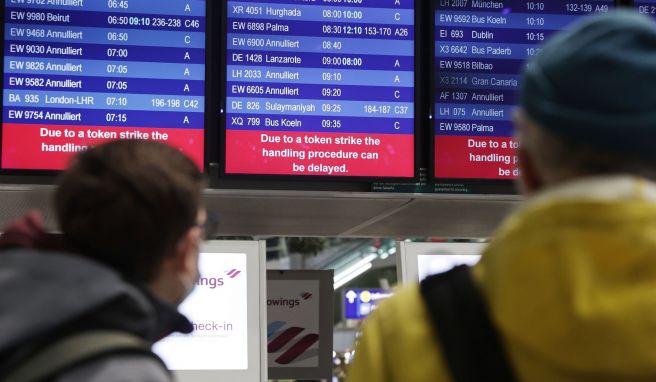 Neue Flughafen-Warnstreiks zur Osterreisezeit möglich