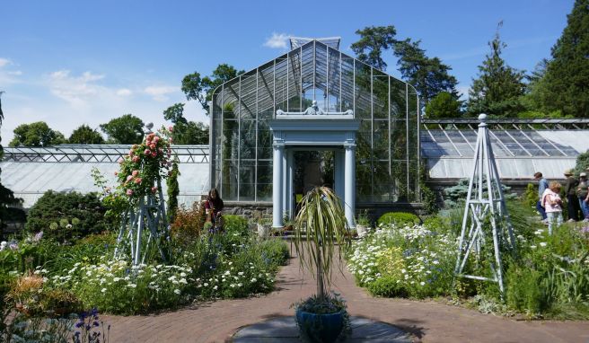 Für Gartenliebhaber auf New-York-Besuch ist ein Abstecher zum Wave Hill Garden fast schon Pflicht.