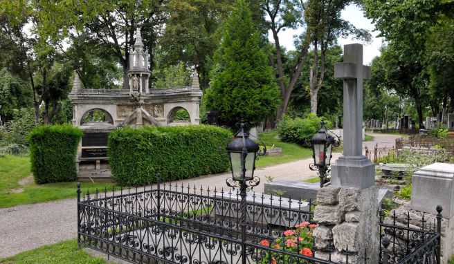 Viele der Schauplätze von «Der dritte Mann» lassen sich heute noch besuchen, darunter der Zentralfriedhof.