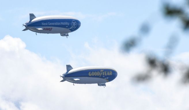 Zeppeline starten am Bodensee in die Saison