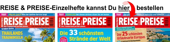 REISE & PREISE Hefte bestellen - versandkostenfrei!