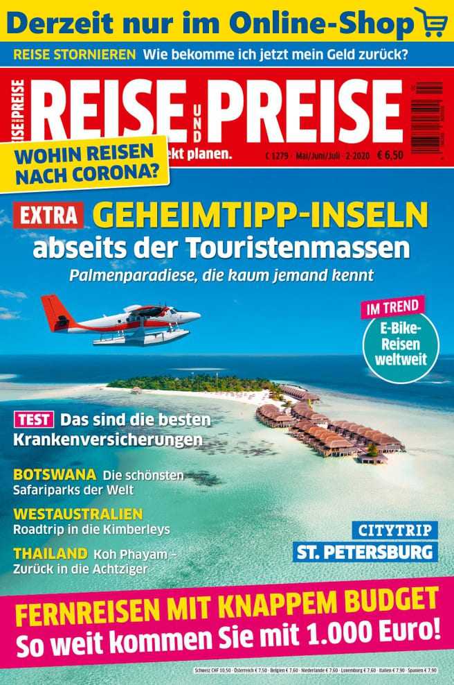 Die aktuelle Ausgabe: REISE & PREISE Ausgabe 2-2020