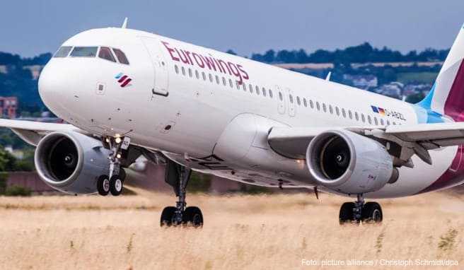 Option im Flieger: Eurowings lässt gegen Bezahlung den Mittelplatz frei