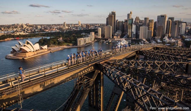 Sydney-Reise: Die Harbour Bridge ist jetzt komplett besteigbar